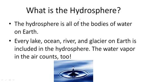 Where Is The Hydrosphere