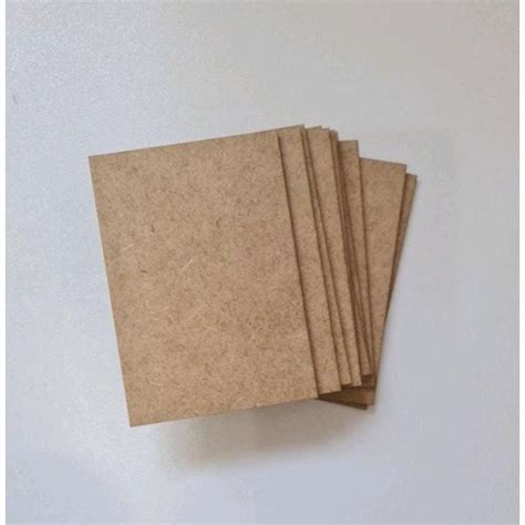 30 Placas 10 X 8cm MDF Cru 3mm Shopee Brasil