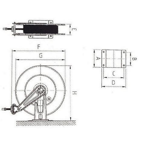 AVTOMATSKI NAVIJALEC CEVI ZA VODO GIBLJIV 5 16 20M 400BAR INOX