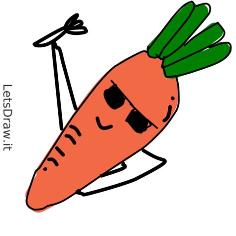 How To Draw Carrot Ptzenywyq Png Letsdrawit