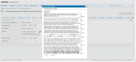 Opentext Translator For Content Suite Cassia Content Management