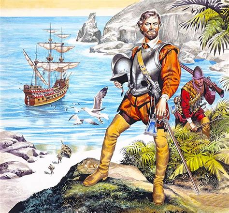 The Famous Voyage Of Sir Francis Drake: The First Englishman To ...