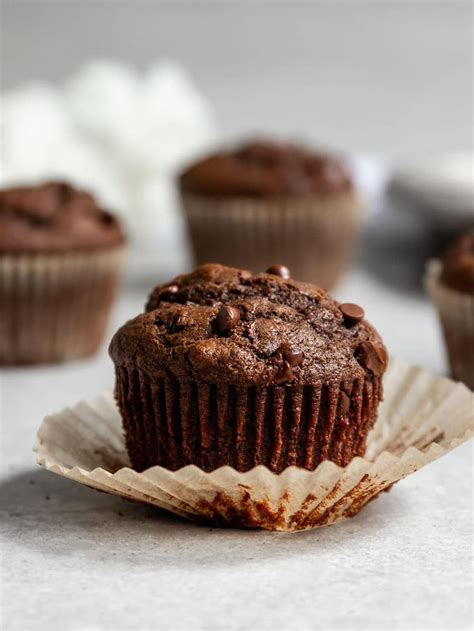 Cuba Resipi Double Chocolate Chips Muffin Yang Mudah Dan Sedap