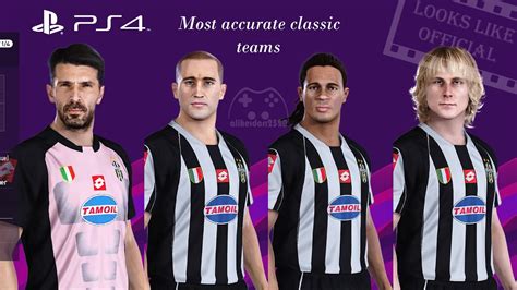 Classic Juventus Pes 2020 PS4 Updated Pes 20 Juventus Classiche Pes