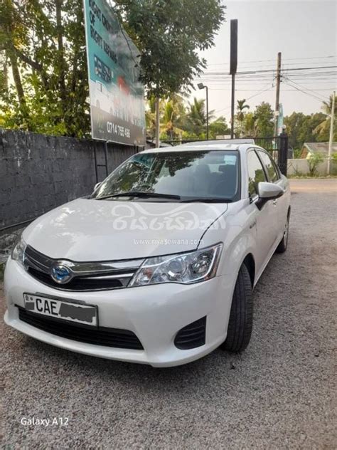 Toyota Axio G Grade Used 2015 Hybrid Negotiable Sri Lanka