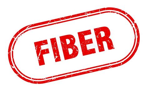 Carimbo De Fibra Sinal Texturizado Arredondado Etiqueta Ilustração do