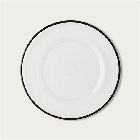 Black Halo Glass Charger Plate The Social Kitchen