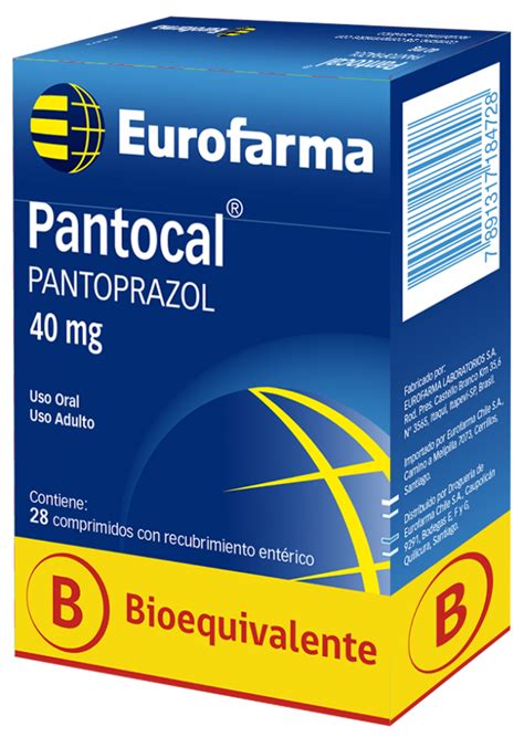 Pantocal Pantoprazol 40 Mg 28 Comprimidos Farmacias Vivas