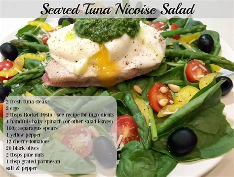 Seared Tuna Nicoise Salad - Emma Eats & Explores