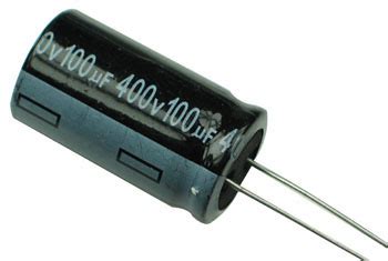 100uF 400V Electrolytic Capacitor