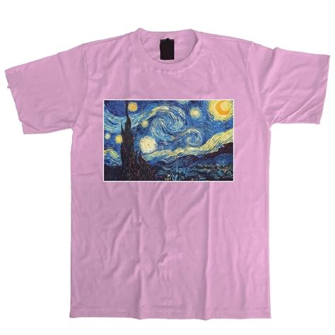 Camisa Streetwear Van Gogh Tumbrl Arte Noite Estrelada Shopee Brasil