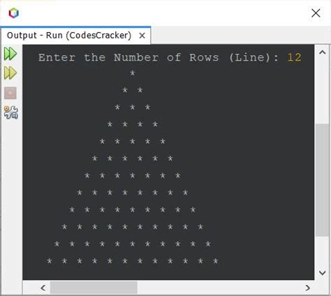 Java Program To Print Pyramid Pattern Of Stars