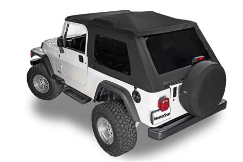 Mastertop Skymaster Frameless Fastback Soft Top For Jeep