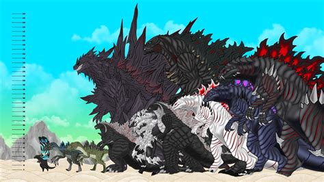 MONSTERS PANDY SIZE COMPARISON 10 Voidzilla Monster X Thorny