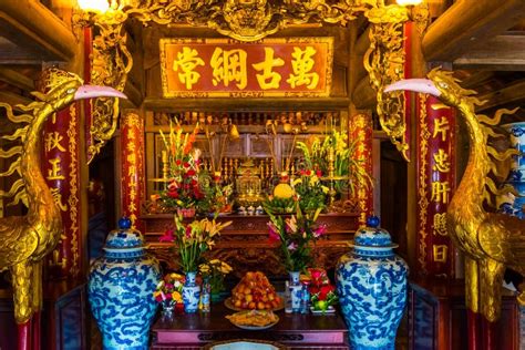 Mysterious Temple of Trang an Unesco Landscape in Ninh Binh, Vietnam Stock Photo - Image of ...