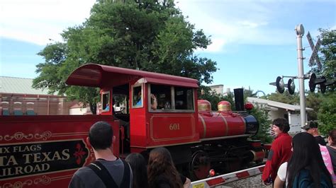 Six Flags Fiesta Texas Railroad Youtube