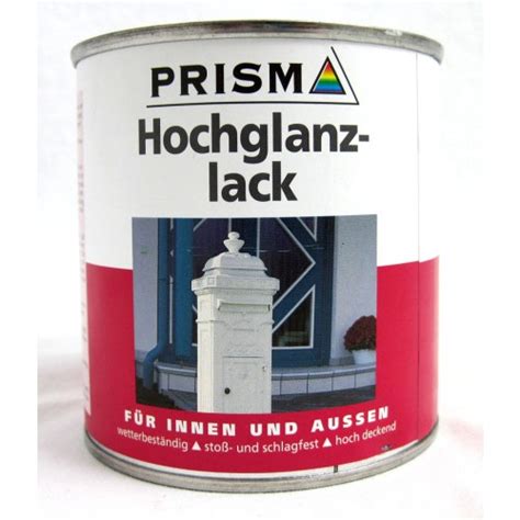 PRISMA Hochglanzlack 375ml RAL 9005 Tiefschwarz Schenken Und Wohnen