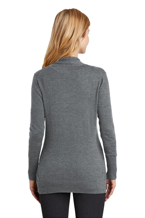 Port Authority Womens Open Front Cardigan Sweater Product Port