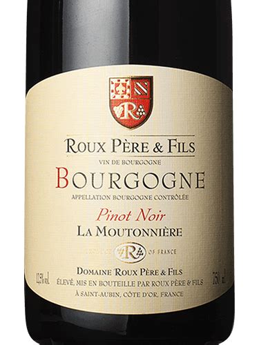 Roux Père Fils Pinot Noir Bourgogne La Moutonnière Vivino Hong Kong