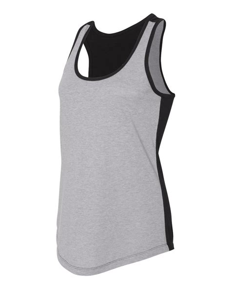 Next Level Women S Ideal Colorblock Racerback Tank