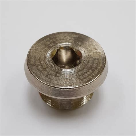 Hawke M Brass Nickel Plated Stopping Plug