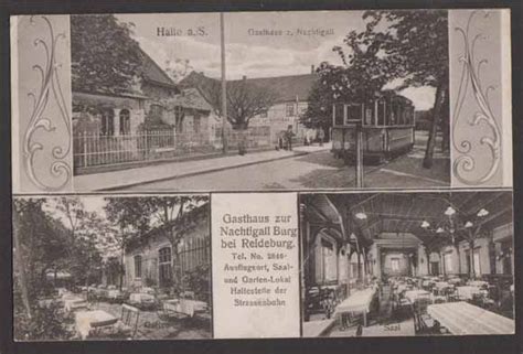 Ansichtskarte Postkarte Reideburg Halle Saale Gasthof Akpool De