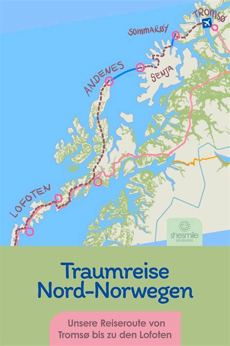 Reiseroute Nord Norwegen Mit Kindern In Lofoten Tromso