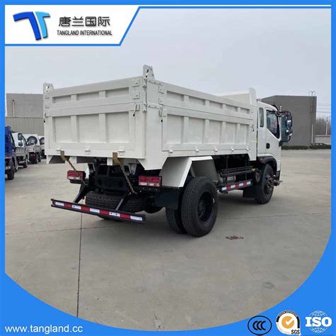 China 4 8tons Light Duty Commercial Tip Tipper Dump Dumper Truck