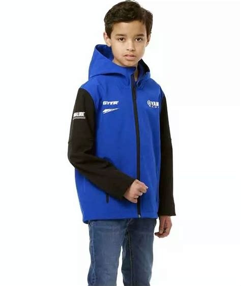 Softshell Yamaha Wupper Pour Enfant V Tements Officiels Paddock Blue