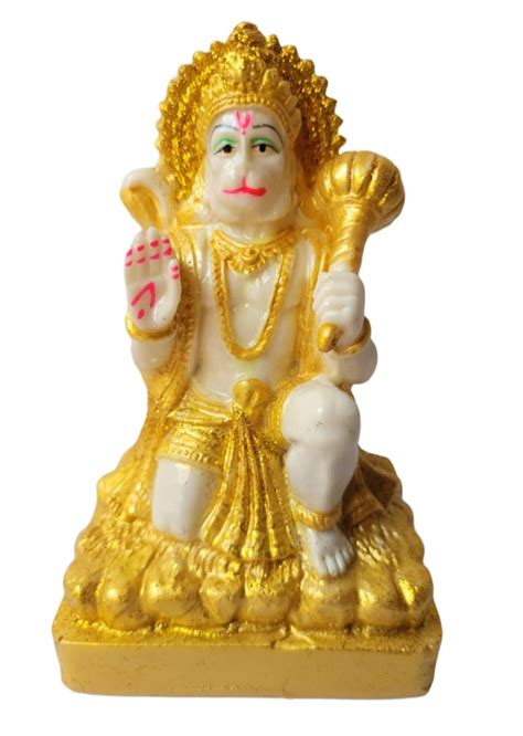 Buy Nn Globe Golden Lord Shri Hanuman Idol Bajrang Bali Idol Shri