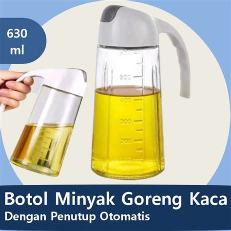 Jual Botol Tempat Minyak Goreng Kaca Tebal Ml Di Seller Fox Store