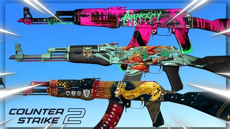 Skins De AK 47 Mais BONITAS E BARATAS No CS 2 YouTube