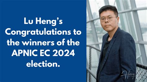 Speaker Series 6 Lu Heng Congratulations To The Winners Of The Apnic