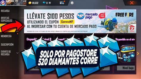 Garena Free Fire Regala Diamantes Por Pagostore Como Funciona