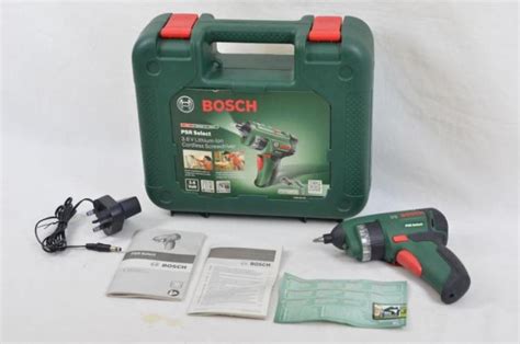 Bosch 0603977070 PSR Select Cordless Screwdriver with Integrated 3.6 V ...