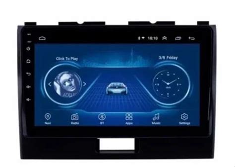 Plug And Play Black Maruti Suzuki Old Wagon R Car Android Music Player