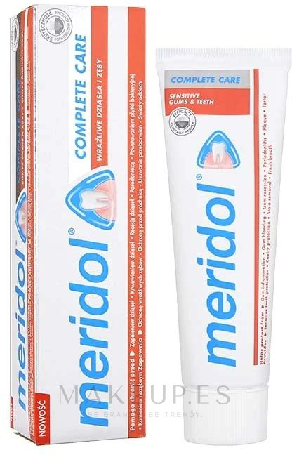 Meridol Complete Care Sensitiv Gums Teeth Pasta Dental Makeup Es