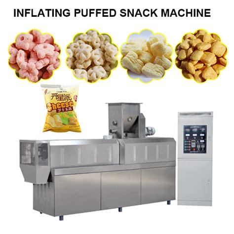 Corn Puffs Machine Rice Puffing Machine Rice Puff Machine Puffed Rice