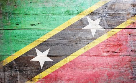 Premium Photo Flag Of Saint Kitts And Nevis