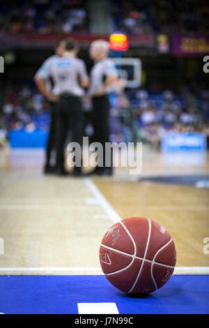 Bei Der Basketball Spiel Der Playoffs Der Endesa Liga Zwischen Real