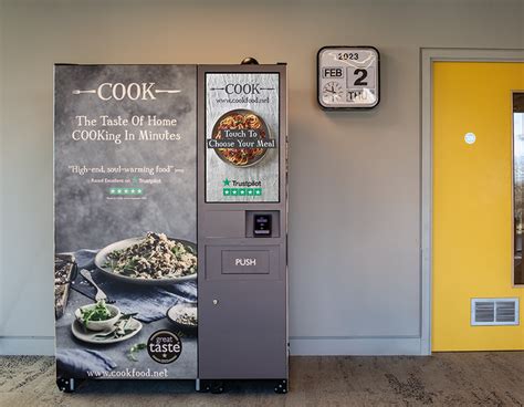 Cook Launches Uks First Fully Automated Frozen Meals Vending Machines