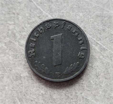 150 NIEMCY III Rzesza 1 Pfennig 1943 R E 15507741853 Allegro Pl