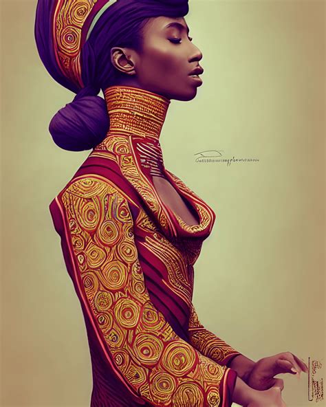 African Lady · Creative Fabrica