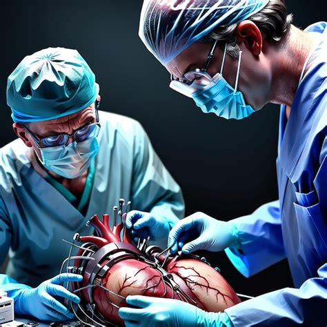 Premium Photo Doctor Performing Heart Surgery Trending On Artstation