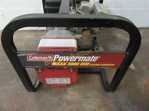 Coleman Powermate Generator Maxa Ohv