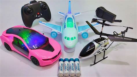 Rc Airbus A380 And Radio Control Helicopter 3d Lights Rc Car Airbus