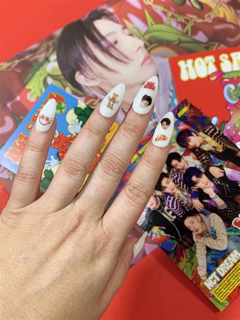 NCT Dream Hot Sauce NCT Dream Waterslide Nail Decals NCT Etsy