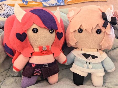 Nyatasha Nyanners Ironmouse Vshojo Vtuber Plush Doll Etsy