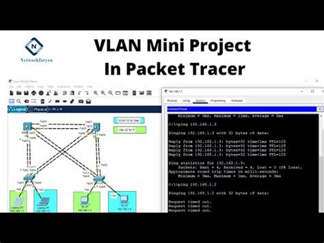 Vlan Lab In Packet Tracer Networkforyou Ccna Youtube