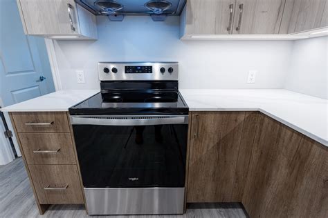 Modern Wooden Basement Kitchen Project Renoduck Kitchens